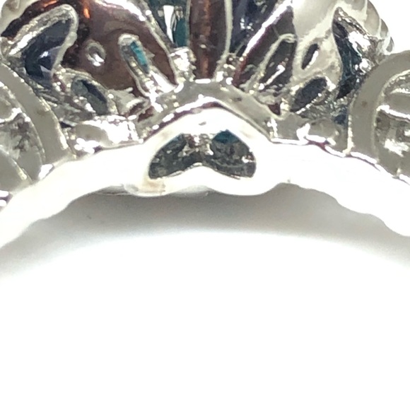 14kw Gold Filled Butterfly Heart Ring - Picture 5 of 10